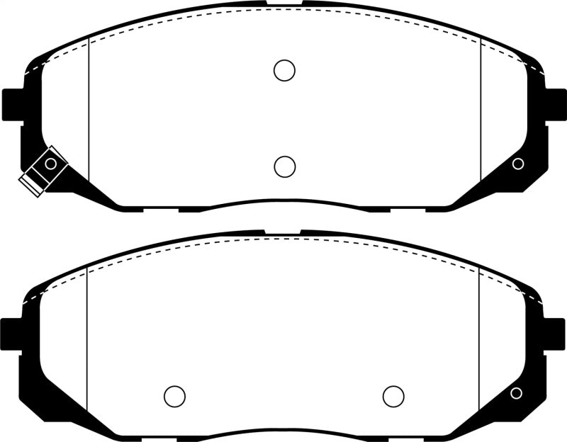 EBC Ultimax2 Brake Pad Sets - EBC 2015+ Kia Sedona 3.3L Ultimax2 Front Brake Pads