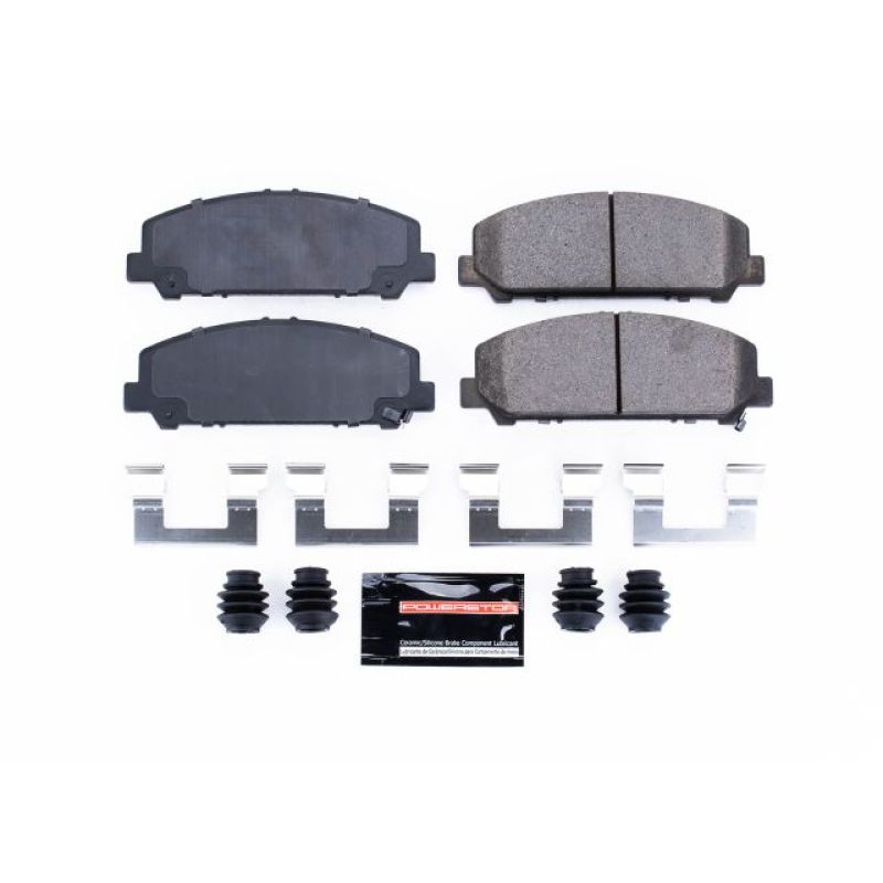 PSB Z23 Evolution Brake Pads - Power Stop 05-10 Infiniti QX56 Front Z23 Evolution Sport Brake Pads w/Hardware