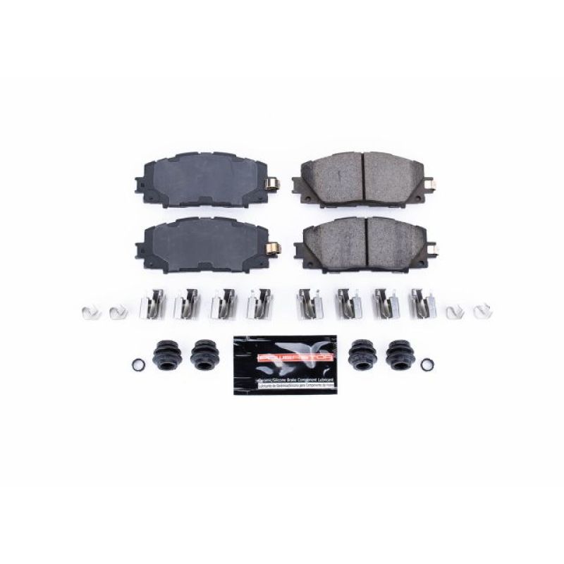PSB Z23 Evolution Brake Pads - Power Stop 11-17 Lexus CT200h Front Z23 Evolution Sport Brake Pads w/Hardware