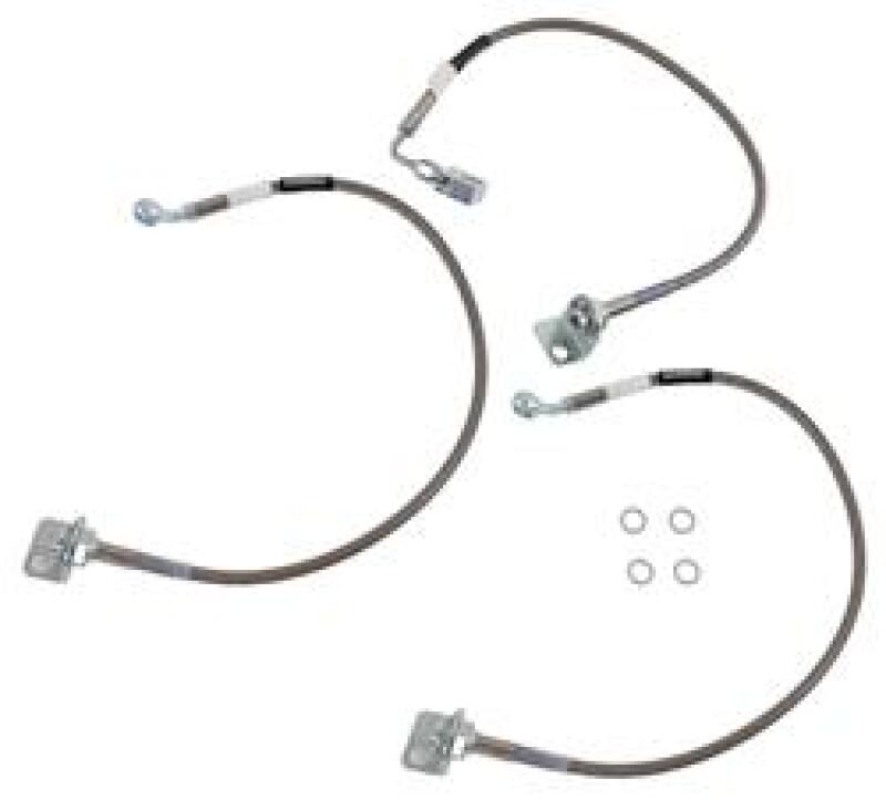 RUS Brake Line Kits - Russell Performance 97-06 Jeep Wrangler (TJ) with 4-6in lift Brake Line Kit