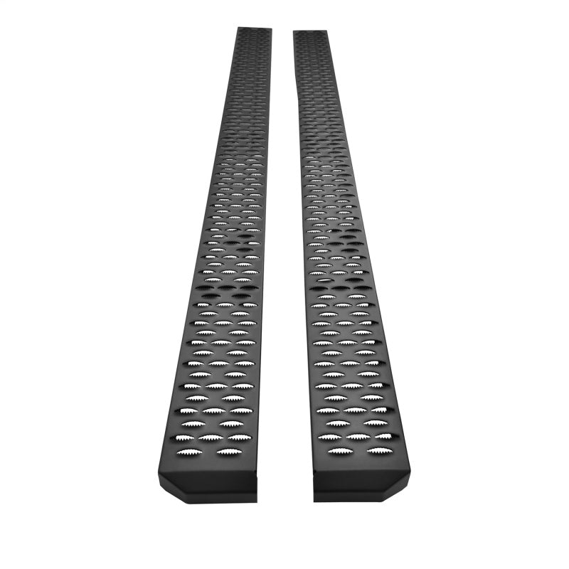 WES Running Boards - Grate - Westin Grate Steps Running Boards 90 in - Textured Black