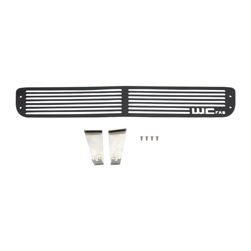 WCF Bumper Grilles - Wehrli 11-14 Chevrolet Silverado 2500/3500 HD / Duramax LML Bumper Grille - Gloss Black