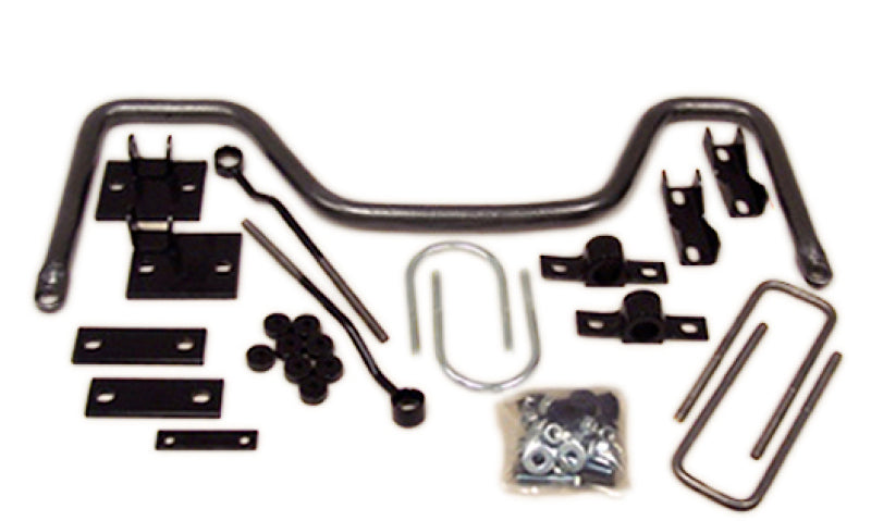 HWG Rear Sway Bars - Hellwig 01-06 Chevrolet Silverado 2500 HD Solid Heat Treated Chromoly 1-1/4in Rear Sway Bar
