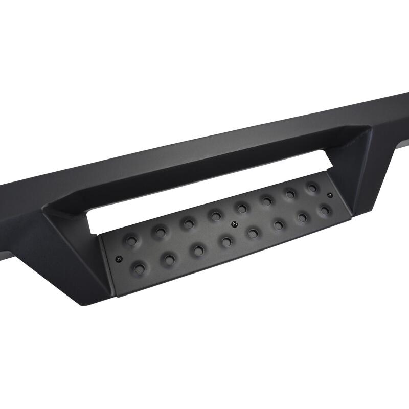 WES Nerf Bars - HDX Drop - Westin/HDX 07-18 Chevy/GMC Silv/Sierra 15/25/3500 Crew Cab Drop Nerf Step Bars - Textured Black