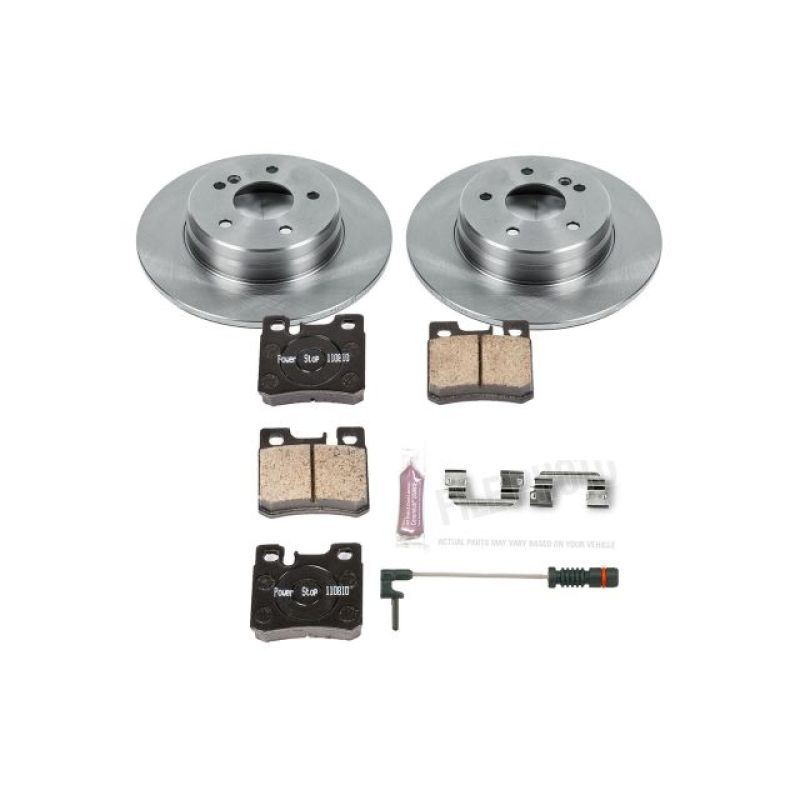 PSB Autospecialty Kit - Power Stop 96-97 Mercedes-Benz C36 AMG Rear Autospecialty Brake Kit