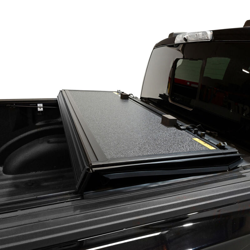 WES Hard Tri-Fold Tonneau Covers - Westin 15-26 Ford F-150 5ft. 7in. Bed Hard Tri-Fold Tonneau Cover - Black