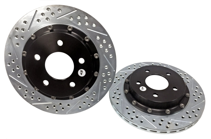 BAE Eradispeed Rotors - Baer Brakes 94-04 Ford Mustang Cobra Eradispeed Rear SDZ 2-Piece Performance Brake Rotors