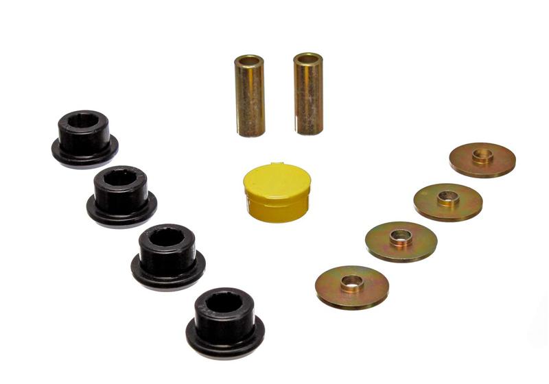 ES Cntrl Arm Bushings - Black - Energy Suspension 63-82 Chevrolet Corvette Black Rear Trailing Arm Bushing Set