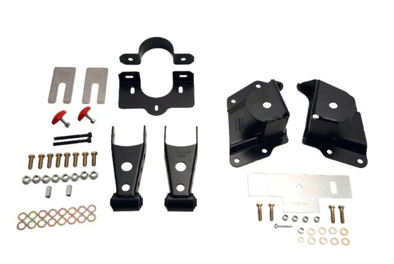 BT Shackle Kit - Belltech SHACKLE AND HANGER KIT 99-06 GM/GMC 1500 EXT CAB 4inch