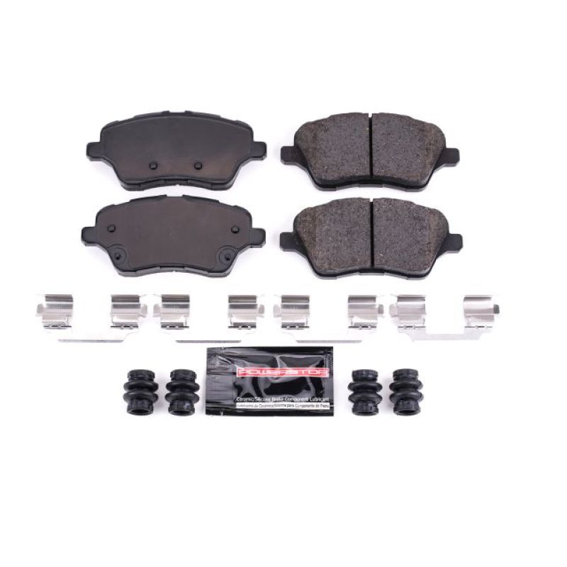 PSB Z23 Evolution Brake Pads - Power Stop 14-19 Ford Fiesta Front Z23 Evolution Sport Brake Pads w/Hardware