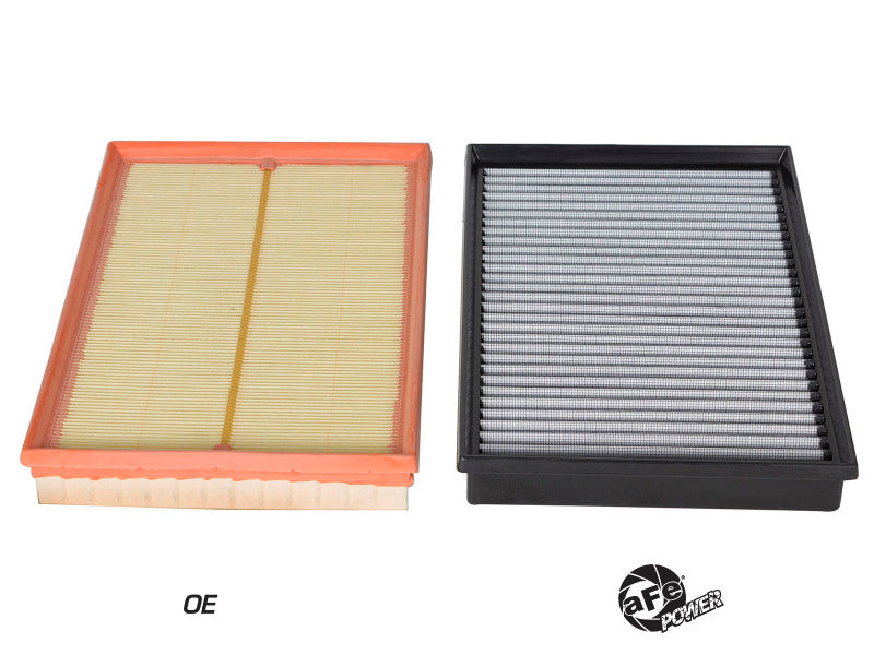 AFE P5R Drop In Air Filter - aFe MagnumFLOW OEM Replacement Air Filter PDS 11-15 Mercedes-Benz SLS AMG V8-6.3L (Single Filter)