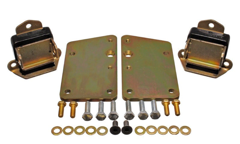 ES Motor Mounts - Black - Energy Suspension Ls Conversion Motor Mount Set - Black