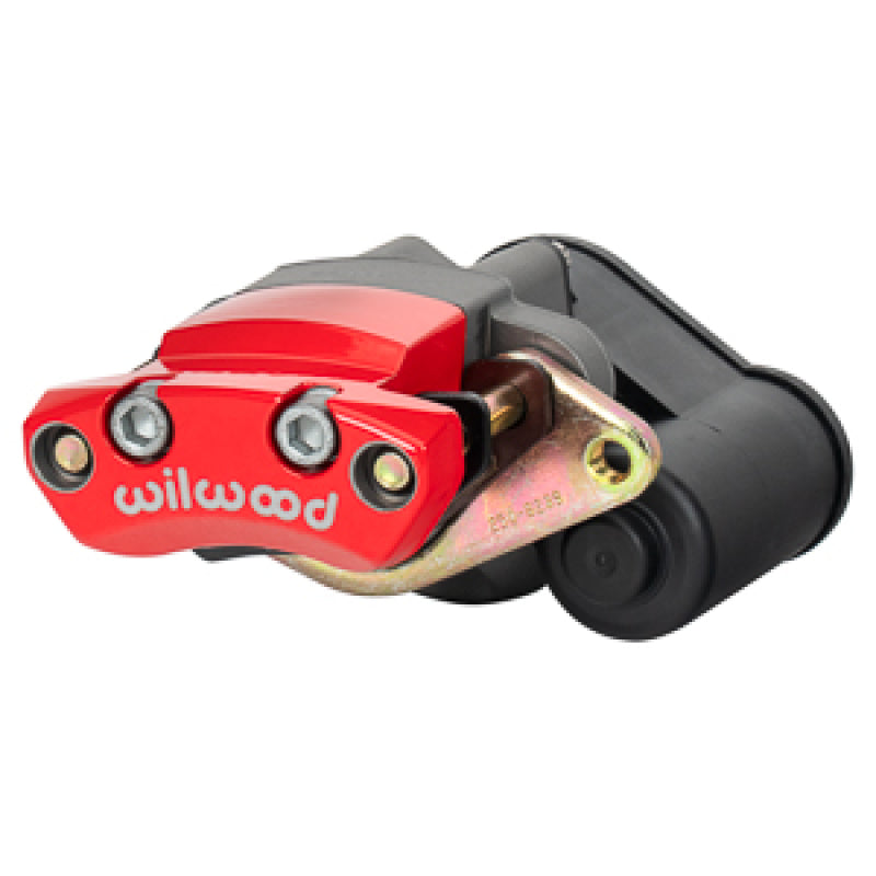 WIL Parking Brake Caliper - Wilwood Red Electric Parking Brake Caliper - 2in Bracket - 1.19-1.25in - Left