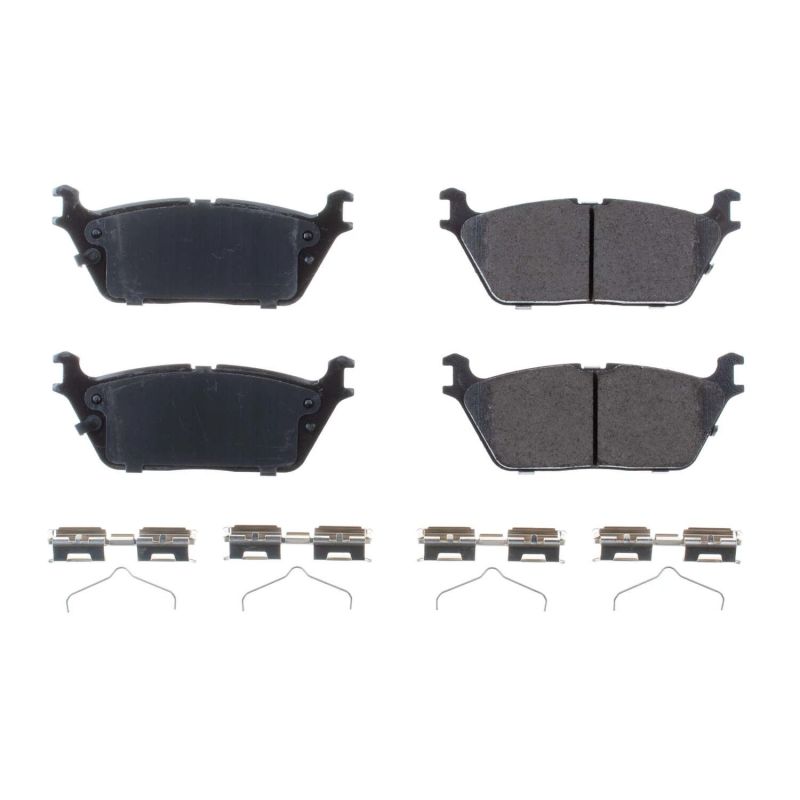 PSB Z17 Evolution Brake Pads - Power Stop 2019 Ram 1500 Rear Z17 Evolution Ceramic Brake Pads w/Hardware