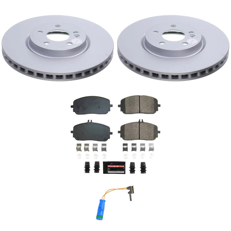 PSB Z23 Evolution Coated Kit - Power Stop 23-24 Mercedes-Benz EQB 250 Front Z23 Coated Brake Kit