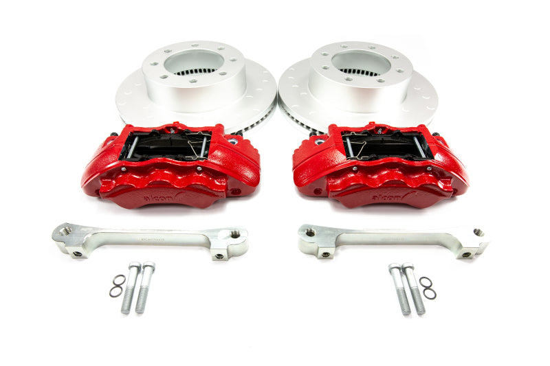 ALC Front Brake Kits - Alcon 2017+ Ford F250-F350 363x38mm Rotors 6 Piston Brake Kit - Front