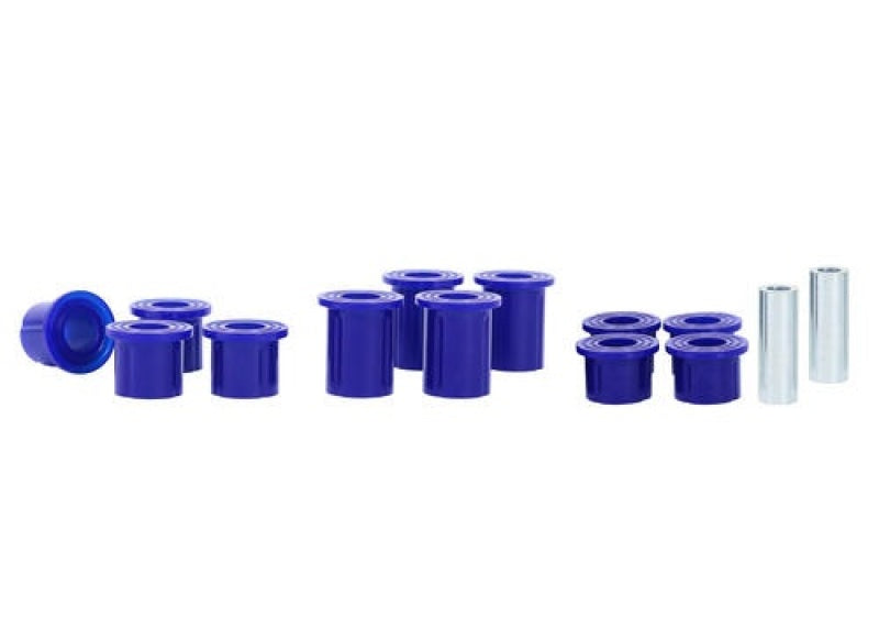 SPR Bushings - Leaf Spring - SuperPro 2005 Nissan Frontier LE Rear Leaf Spring and Shackle Bushing Kit
