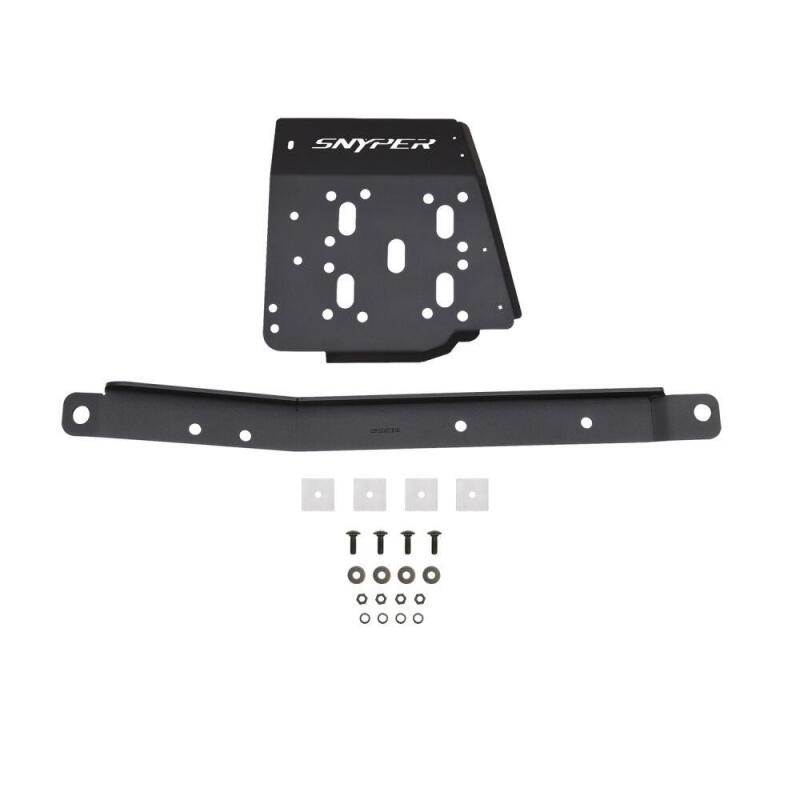 WES Skid Plates - Westin/Snyper 07-17 Jeep Wrangler Transfer Case Skid Plate - Textured Black