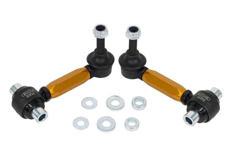 WL Sway Bar Links - Whiteline 14-23 Mini Cooper (Hardtop) Base/S/JCW Adjustable Sway Bar Link Kit