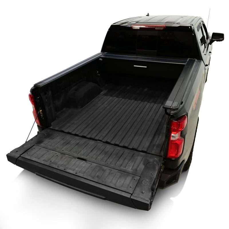 WES Electric Retractable Tonneau - Westin 19-26 Chev/GMC Silverado/Sierra 1500 5ft 8in Bed Electric Retractable Tonneau Cover - Black