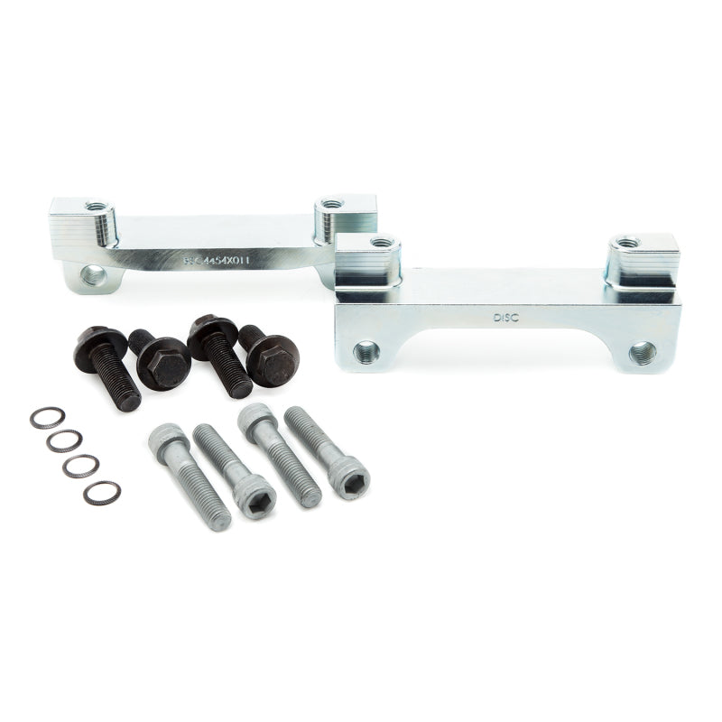 ALC Front Brake Kits - Alcon 2007+ Jeep JK 350x32mm Rotors 4-Piston Red Calipers Front Brake Upgrade Kit