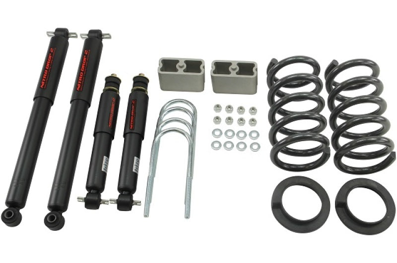 BT Lowering Kit w ND2 Shocks - Belltech LOWERING KIT WITH ND2 SHOCKS