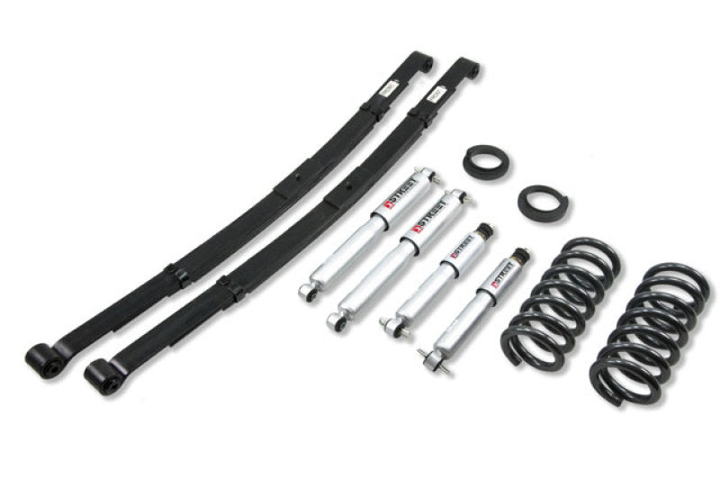 BT Lower Kit w SP Shocks - Belltech LOWERING KIT WITH SP SHOCKS