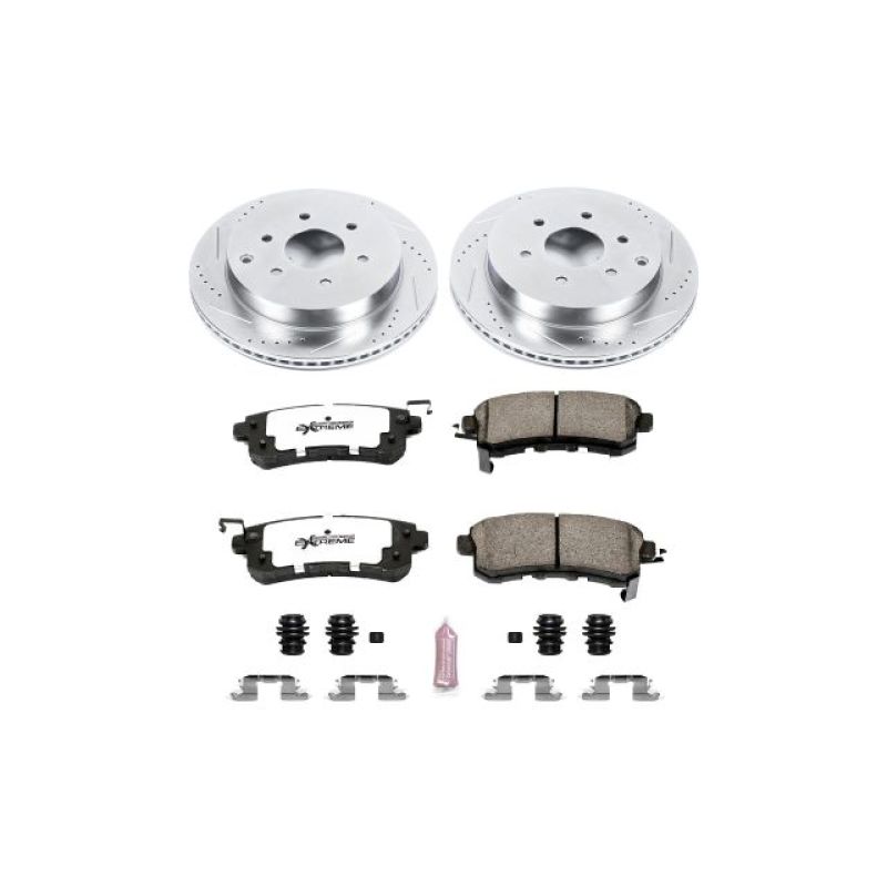 PSB Z36 Truck & Tow Kit - Power Stop 11-13 Infiniti QX56 Rear Z36 Truck & Tow Brake Kit