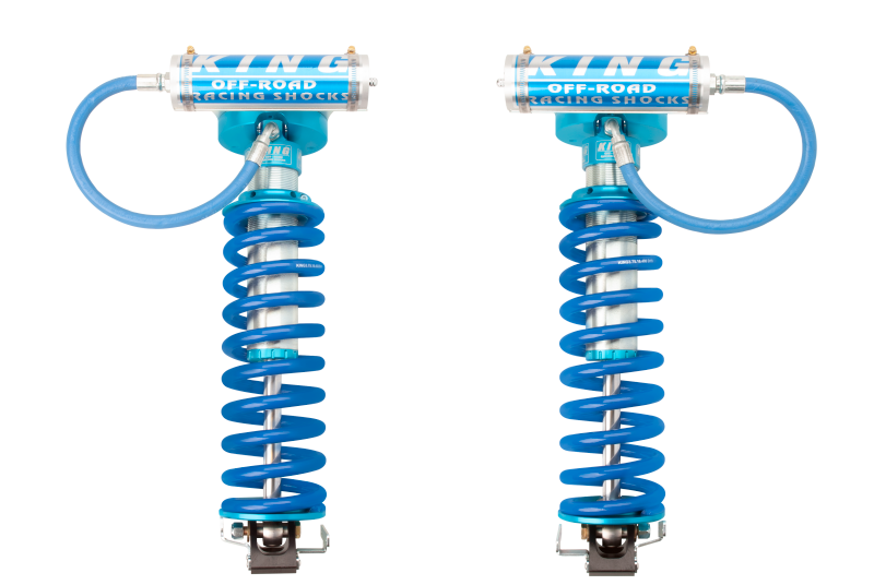 KIN 2.5 Coilovers - King Shocks 2005+ Ford F-250/F-350 4WD Front 2.5 Dia Remote Reservoir Coilover Conversion (Pair)