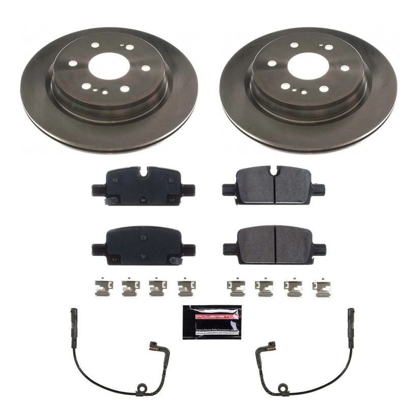 PSB Autospecialty Kit - Power Stop 2019 Chevrolet Silverado 1500 Rear Autospecialty Brake Kit