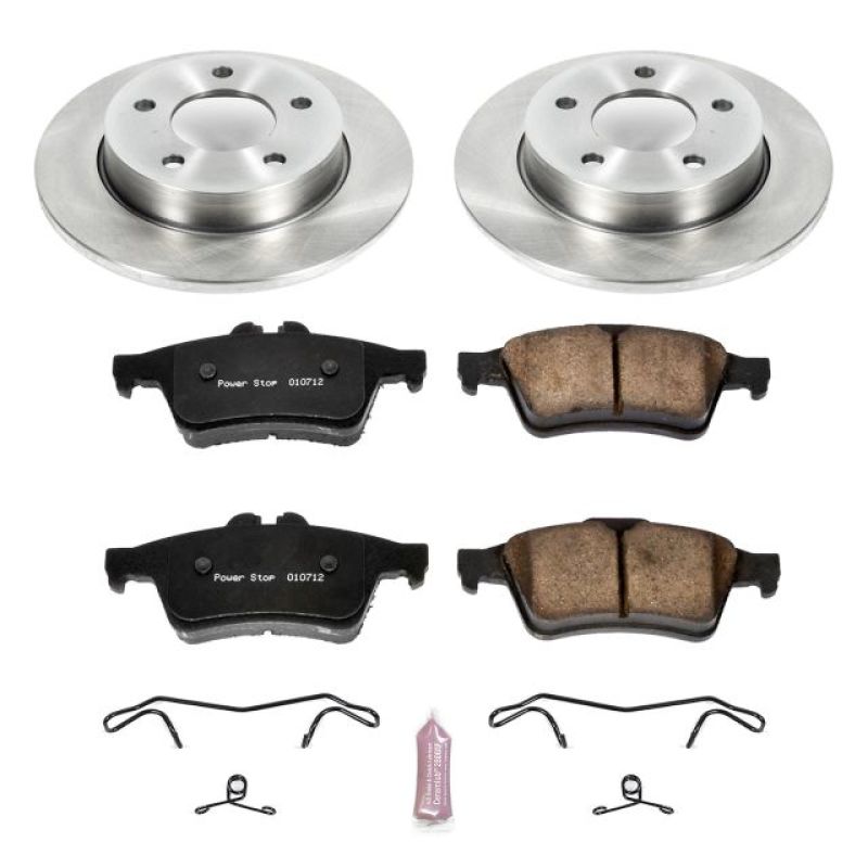 PSB Autospecialty Kit - Power Stop 06-13 Mazda 3 Rear Autospecialty Brake Kit