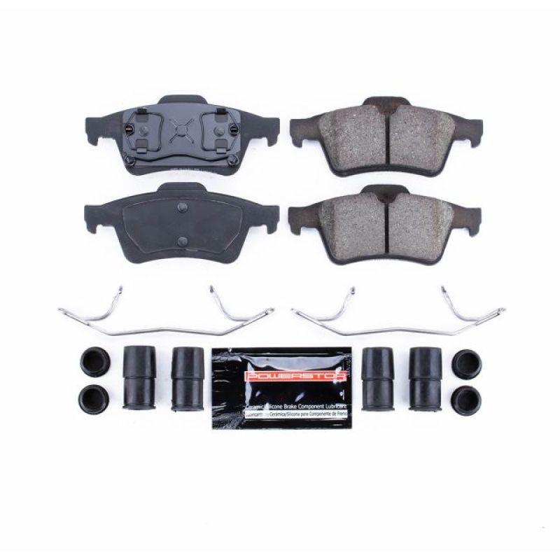 PSB Z23 Evolution Brake Pads - Power Stop 04-05 Mazda 3 Rear Z23 Evolution Sport Brake Pads w/Hardware