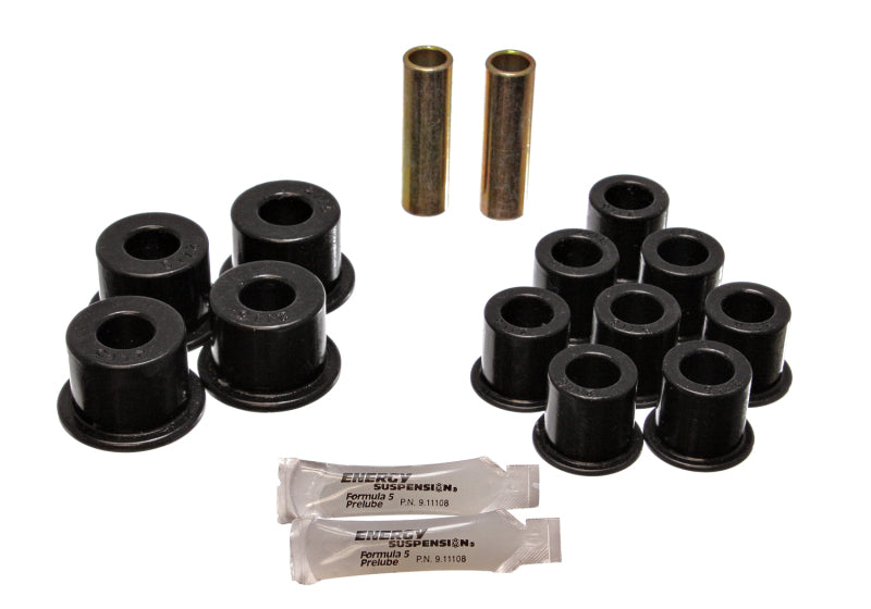 ES Spring/Shackle Bush - Black - Energy Suspension Amigo Rear Spring Bushings - Black
