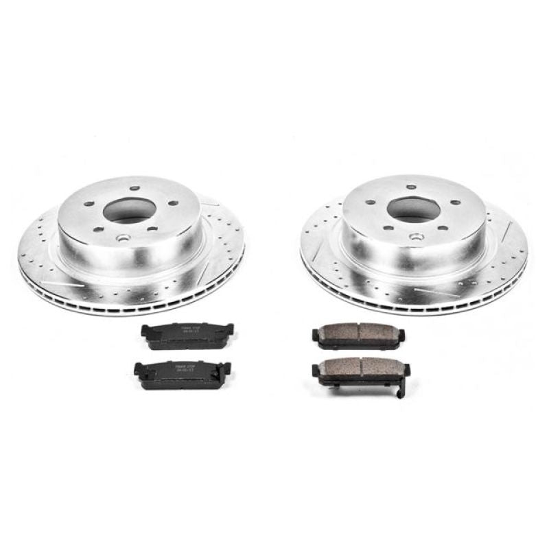 PSB Z23 Evolution Kit - Power Stop 03-04 Infiniti M45 Rear Z23 Evolution Sport Brake Kit