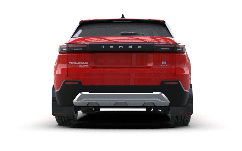 RAL UR Blk Flap/Rd Logo - Rally Armor 24-25 Honda Prologue Black Mud Flap - Red Logo