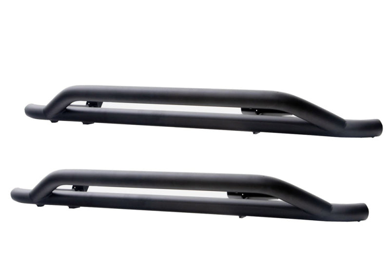 RAM Slimline Side Bars - Rampage 2018-2019 Jeep Wrangler(JL) Sport 2-Door Slim Line Step - Black