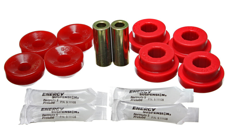 ES Shock Bushings - Red - Energy Suspension 90-01 Acura Integra / 89-95 Honda Civic/CRX / 93-97 Honda Del Sol (including VTEC)