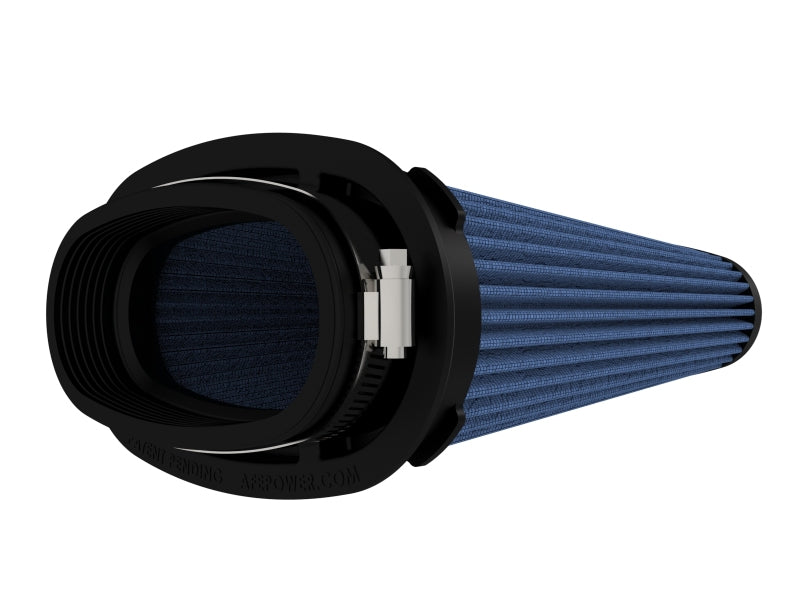 AFE Universal Pro-5 R Filter - aFe MagnumFLOW Pro 5R Universal Air Filter (5-5/8x2-5/8)F x (7x4)B(Inv) x (7x3)T x 7-7/8H
