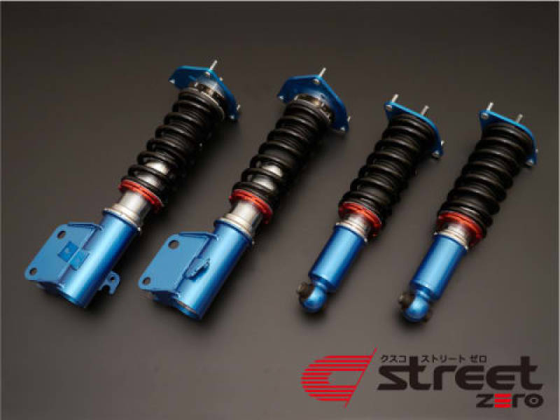 CUS Street Zero Coilovers - Cusco Coilovers Street Zero Front -Pillow / Rear -Rubber Upper 2015+ WRX STI ONLY