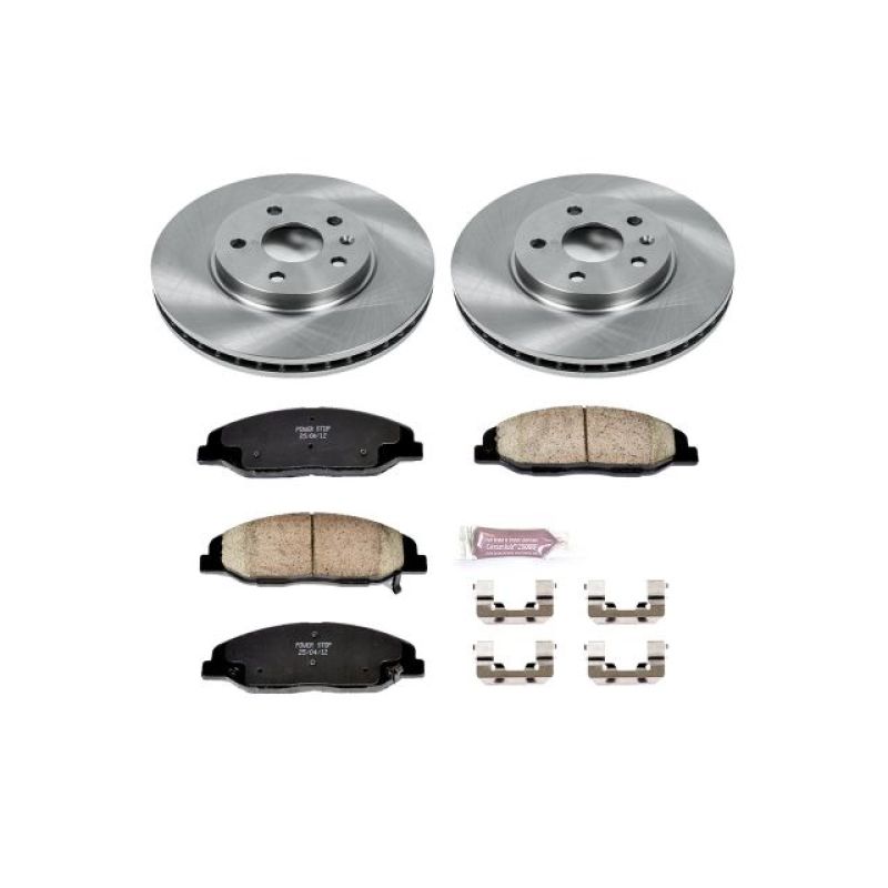 PSB Autospecialty Kit - Power Stop 08-14 Cadillac CTS Front Autospecialty Brake Kit