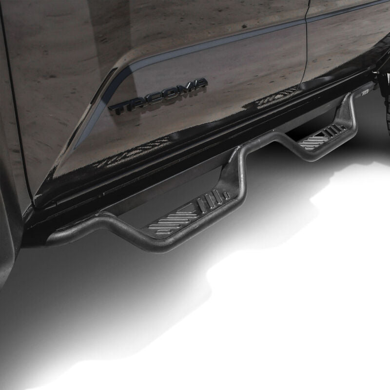 WES Nerf Bars - Outlaw - Westin 2024 Toyota Tacoma Outlaw Drop Nerf Step Bars - Textured Black
