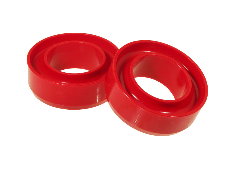 PRO Coil Spring Isolator - Red - Prothane 02-04 Dodge Ram 2wd Front Coil Spring 2in Lift Spacer - Red