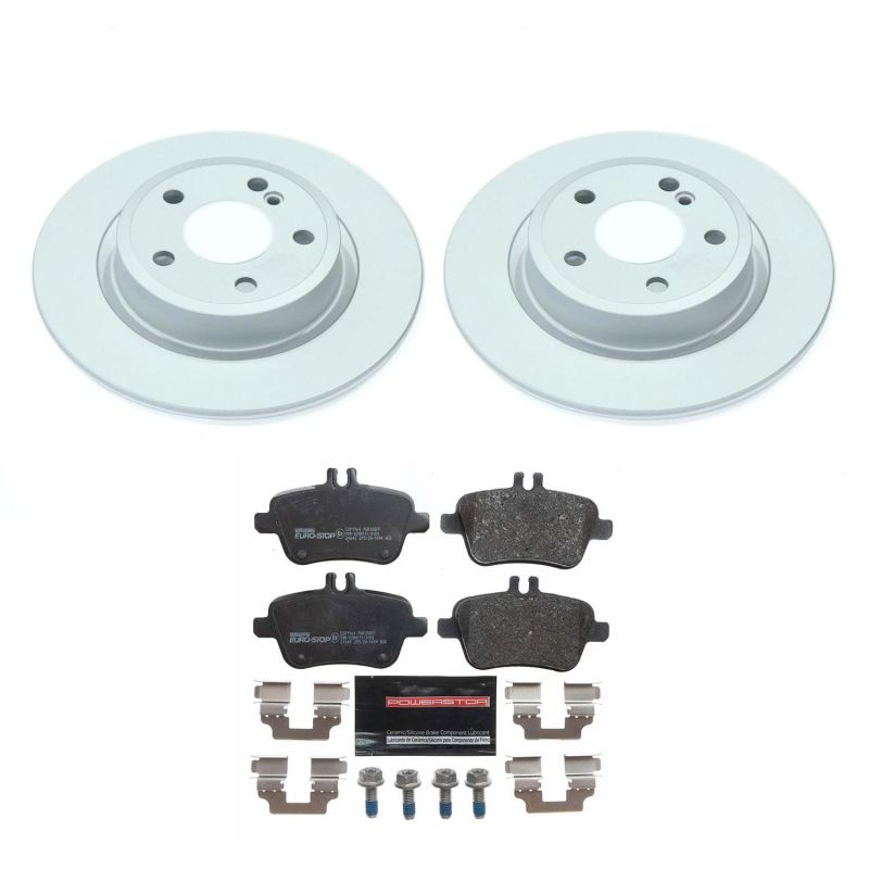 PSB Euro-Stop Kit - Power Stop 17-19 Infiniti QX30 Rear Euro-Stop Brake Kit