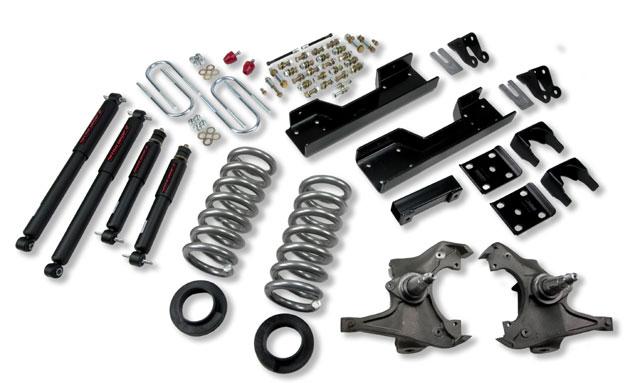 BT Lowering Kit w ND2 Shocks - Belltech LOWERING KIT WITH ND2 SHOCKS
