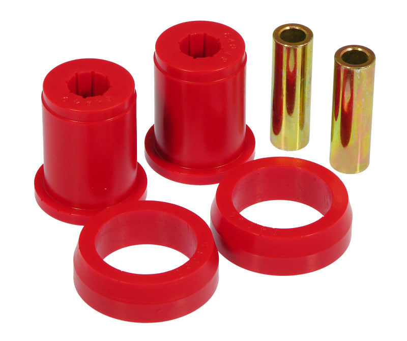 PRO Control Arm Bushings - Red - Prothane 79-04 Ford Mustang Axle Housing Bushings - Hard - Red