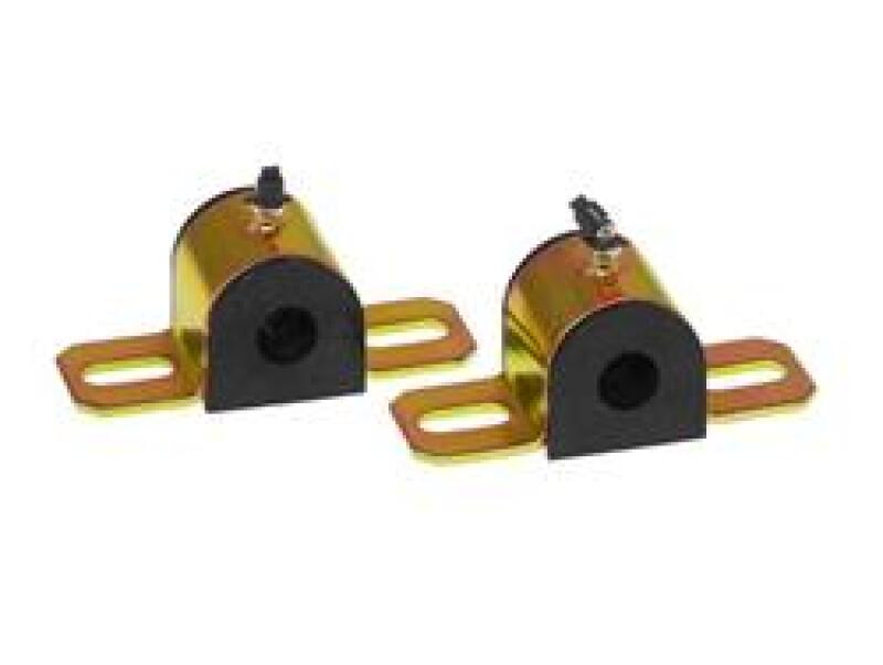 PRO Sway/End Link Bush - Blk - Prothane Universal Greasable Sway Bar Bushings - 31MM - Type B Bracket - Black