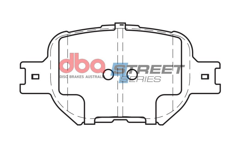 DBA Street Series Brake Pads - DBA 05-10 Scion tC Street Series Front Brake Pads