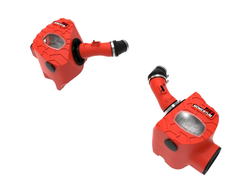 AFE Momentum GT Cold Air Intakes - aFe POWER Momentum GT Pro Dry S Intake System 22-23 Toyota Tundra V6-3.4L (tt) Red Edition