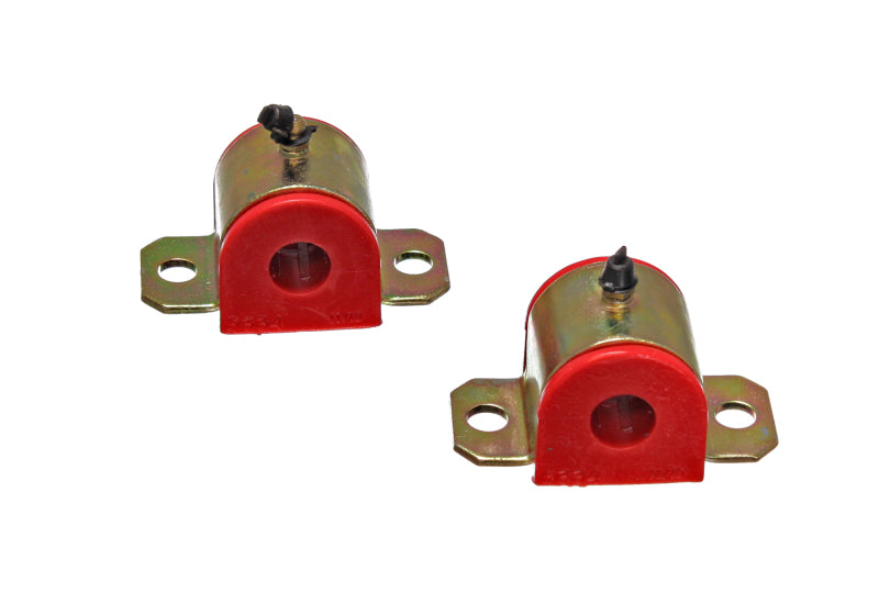 ES Sway Bar Bushings - Red - Energy Suspension 67-69 Chevy Camaro Red 11/16in Front Sway Bar Bushing Set