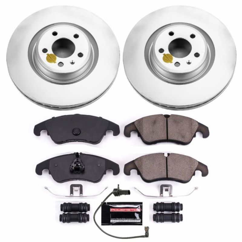 PSB Z23 Evolution Coated Kit - Power Stop 14-18 Audi A6 Front Z23 Evolution Sport Coated Brake Kit